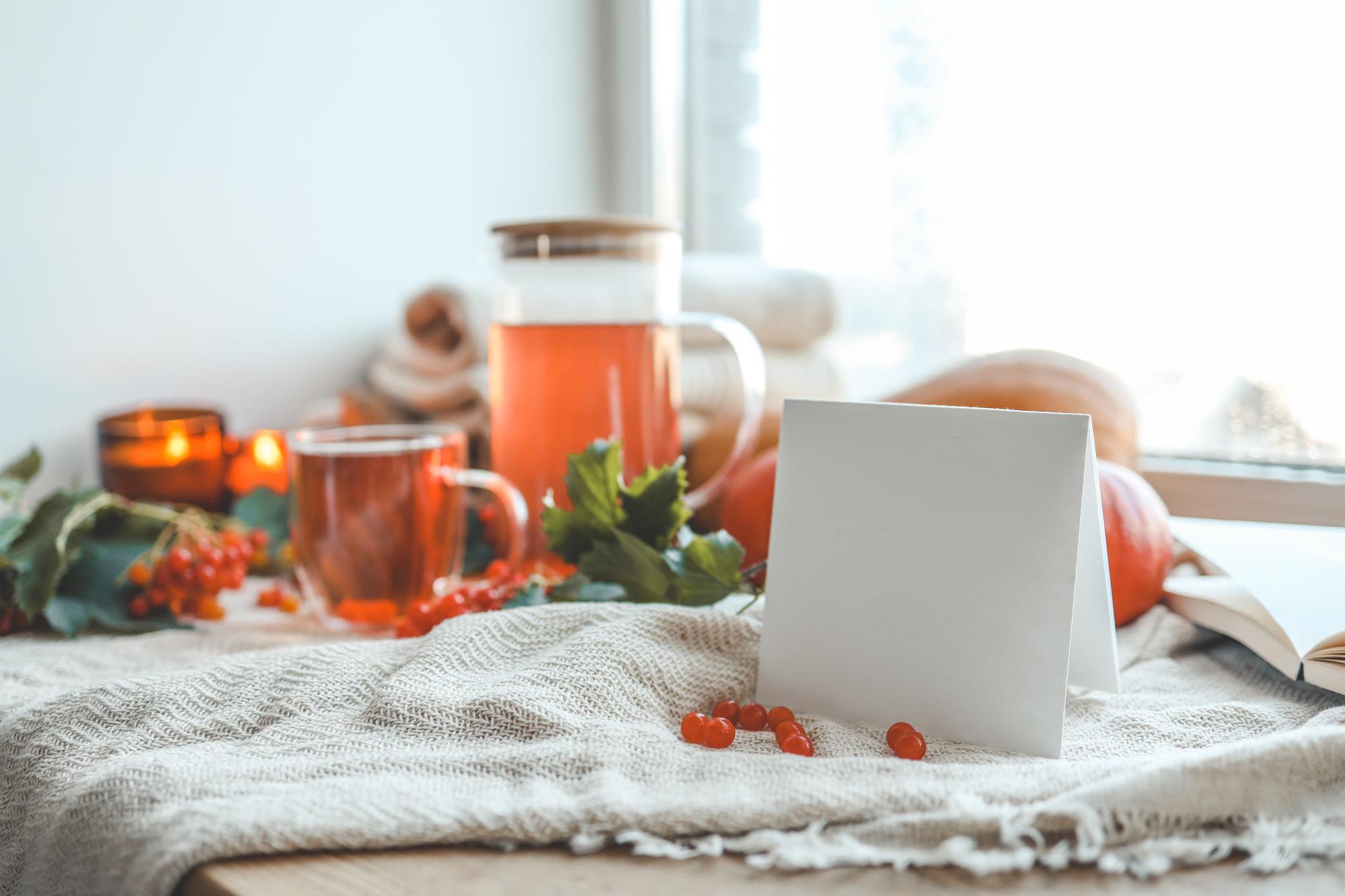 Calm Kitchen recipe box on counter